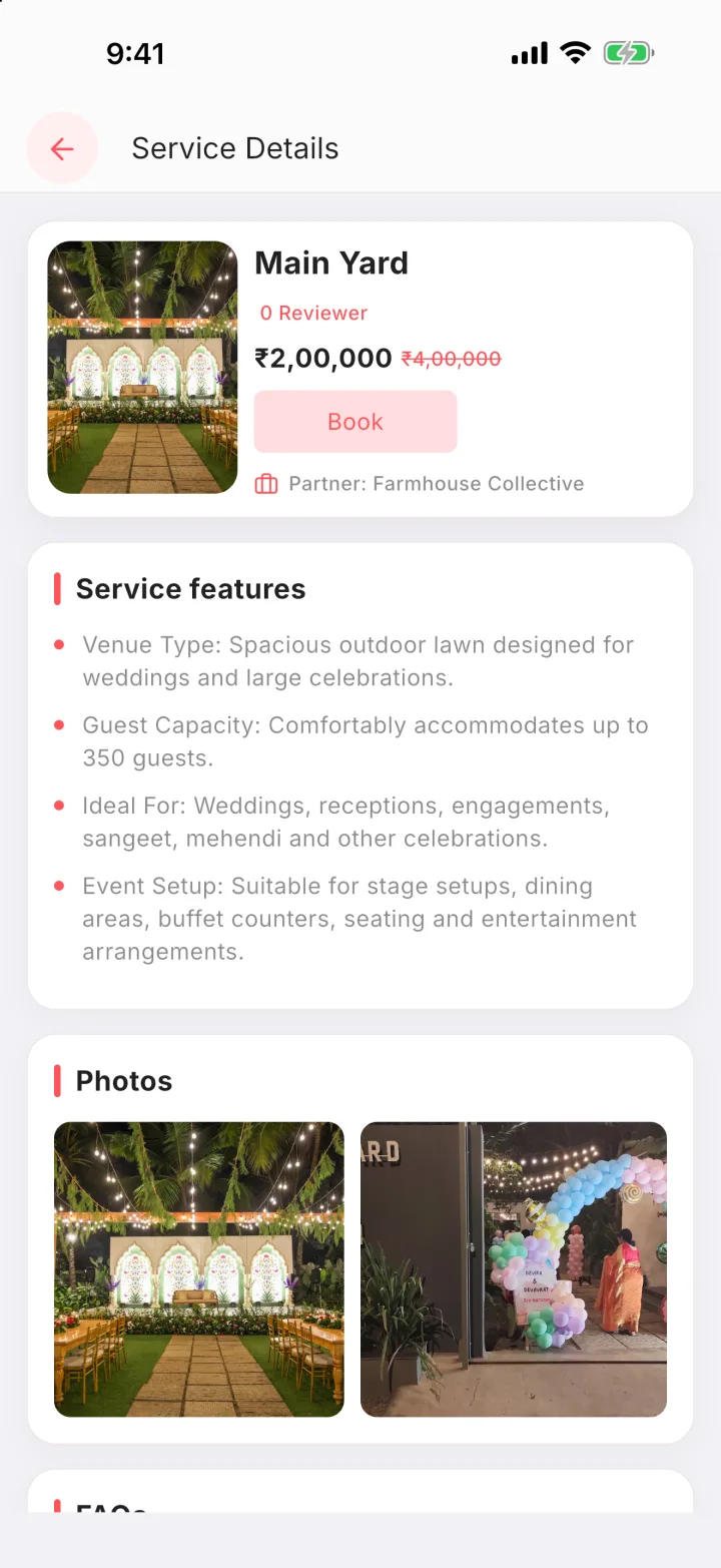 questions to ask wedding vendors in the Wedza app
